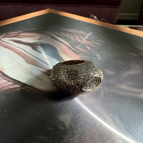 Sheryl Lowe Diamond Dome Ring - Picture 3 of 6